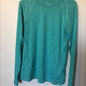 Champion long sleeve athletic shirt